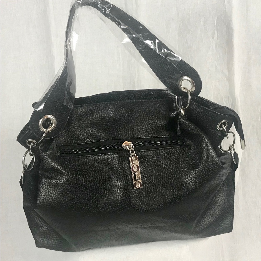 Weidipolo Black purse or crossbody bag medium size